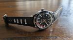 Vtg Bradley Skin Diver Style Watch Swiss 31.5mm Manual Wind 