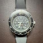 Marathon Automatic Diver Stainless Steel Wristwatch Black Dial Rubber GSAR 41