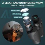 Compact 16x32 High-Power Binoculars for All Ages