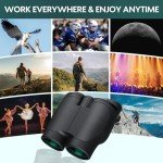 Compact 16x32 High-Power Binoculars for All Ages