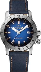 Glycine Airman Contemporary Blue Dial 42mm Swiss Ronda 515 Quartz Men's Watch