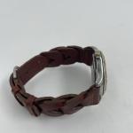 PULSAR (By SEIKO) MENS SOLAR WATCH (V145-0A50) Leather/100M/ EXCELLENT !