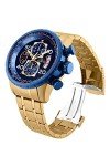 Invicta Men's Gold Aviator Analog Quartz Watch