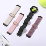 Easuny 4 Pack 20mm Elastic Nylon Watch Bands Compatible with Garmin Vivoactive 5/6/3, Forerunner 165/55/245/35, Venu/Venu Sq 2/VenuSq/Venu 2 plus, instinct 2S Solar, Samsung Galaxy Watch 7/6/5/4