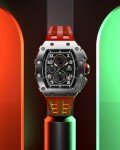 Men's Waterproof Tonneau Design Military Chronograph Watch