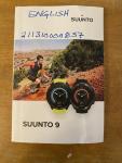 SUUNTO 9 GPS Multisport Watch OW183 Black Gen 1 Made Finland Fitness