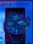 AVI-8 Aviator Automatic Peanuts Snoopy Watch Flying Ace Green Limited /300