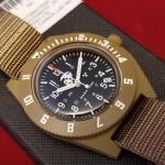 Original USMC Military Watch Marathon Navigator Date DT, Domed Lexan - Semper Fi