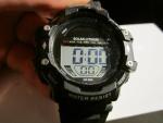 MEN'S SOLAR LITHIUM SPORTS WATCH RUNS GREAT FITS UP TO 9" WRIST -  GW-22A