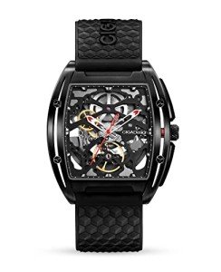 CIGA Design Automatic Skeleton Watch with Silicone Strap