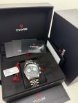 2025 NOV Tudor Black Bay Chronograph Black Dial Jubilee Watch M79360-0013 B+P