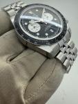 2025 NOV Tudor Black Bay Chronograph Black Dial Jubilee Watch M79360-0013 B+P