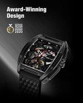 CIGA Design Automatic Skeleton Watch with Silicone Strap