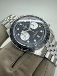 2025 NOV Tudor Black Bay Chronograph Black Dial Jubilee Watch M79360-0013 B+P