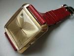 RARE Vintage DOXA Grafic Automatic Gold Plated Square Swiss Watch