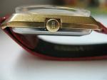 RARE Vintage DOXA Grafic Automatic Gold Plated Square Swiss Watch