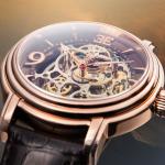 Thomas Earnshaw Longcase Automatic Rose Gold Brown Watch - Brand New
