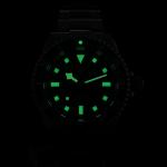 WD5513 Vintage Sub Dive Watch, PT5000 Automatic Watches 38Mm Sapphire Crystal Wr