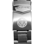 US Military Marathon Men's Stainless Steel Watch Band 22mm + spr. bars, WW005007