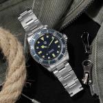 WD5513 Vintage Sub Dive Watch, PT5000 Automatic Watches 38Mm Sapphire Crystal Wr