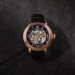 Thomas Earnshaw Longcase Automatic Rose Gold Brown Watch - Brand New