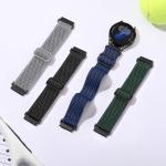 Easuny 4 Pack 20mm Elastic Nylon Watch Bands Compatible with Garmin Vivoactive 5/6/3, Forerunner 165/55/245/35, Venu/Venu Sq 2/VenuSq/Venu 2 plus, instinct 2S Solar, Samsung Galaxy Watch 7/6/5/4