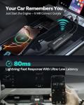 OTTOCAST Mirror Touch with Wireless Carplay Adapter, Mirror & Watch Any APP on The Car Screen, such as YouTube Netflix Tiktok Disney+ etc, Control phone on car screen for car has factory-wired CarPlay