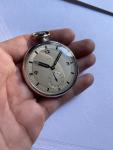 Vintage Art Deco Doxa Chronometre 1930s Gilt Pie Pan Step Dial Ultra Rare Model