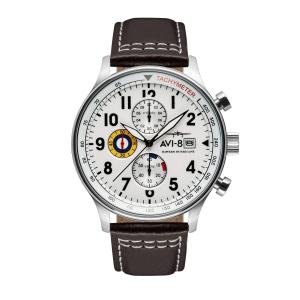 AVI-8 Hawker Hurriance Classic Stainless Steel 42mm Japanese Quartz Wristwatch