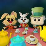 Funko POP Disney: Alice in Wonderland 70th - White Rabbit with Watch Multicolor, 3.75 inches