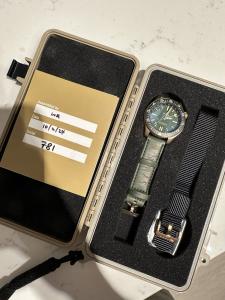 Sangin Instruments Bronze Kinetic II SOG 43.5mm Watch Quartz Movement Limited Ed