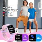 Kids Smartwatch with Fitness Tracker - Purple
