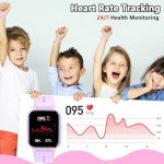Kids Smartwatch with Fitness Tracker - Purple