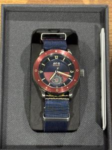 AVI-8 Flyboy Airmaster Sector Stainless Steel 40mm Meca-Quartz Wristwatch AV-411