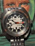 SEESTERN SUB300T Dive Watch V3 White Dial Army/Military 200M DOXA Homage NH35