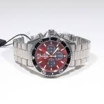 Orient Sports Mako Solar Red Dial Men's Stainless Steel Watch RA-TX0207R10B