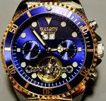 WATCH LOT OF 5:  1QUARTZ, 4AUTOMATIC,  INVICTA DIVER,FILIPPO LORETI & MORE, NEW!