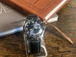 vintage 1960s Helbros "Invincible" stainless diver's watch Day/Date Serviced!
