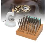 USA ship Watch Repair Staking Tool Press Set Watchmaker Jewelling Punching Kit
