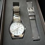 Thomas Earnshaw Discovery Ascot SS 38mm Automatic Wristwatch Limited Set