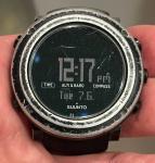 Suunto Core  Black Wrist Watch Wristwatch Compass Altimeter Barometer Very Used