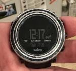 Suunto Core  Black Wrist Watch Wristwatch Compass Altimeter Barometer Very Used