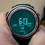 Suunto Core  Black Wrist Watch Wristwatch Compass Altimeter Barometer Very Used