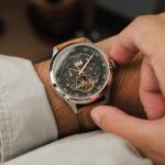 Thomas Earnshaw Baron Stainless Steel 43mm Automatic Wristwatch ES-8187-05