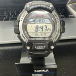 Casio men’s WS 220-1V Black Resin Band Digital Solar Watch