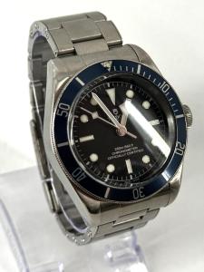 TUDOR Black Bay Heritage 41 Blue Bezel Watch - 79230B (No Box or Papers)