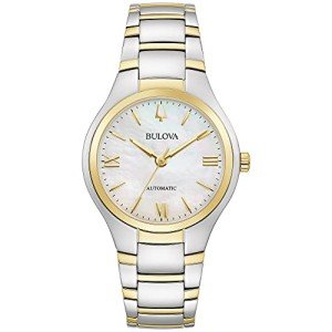 Bulova Ladies' Two-Tone Automatic Stainless Steel Watch