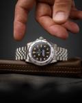 Rogue Watches Silver Vintage Diver Automatic Watch
