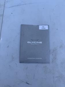 GLYCINE  OWNER WATCH PAPERWORK REGISTRATION BOOK GUIDE BOOKLET SET sr4