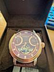 Thomas Earnshaw Retrograde Open Heart Automatic Brown Men's Watch